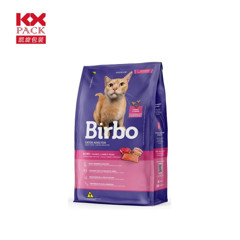 Customized Printing Plastic cat food large ba