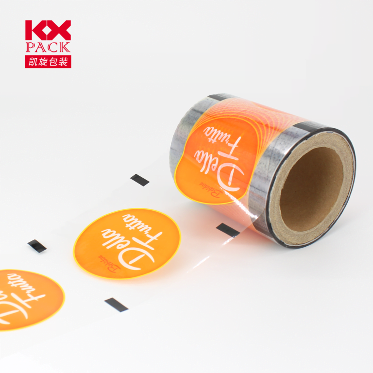 Plastic cup sealer film Roll  FOR pp cup Milk