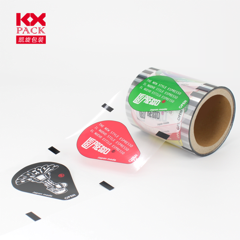 Customized plastic cup sealing film For Bubbl