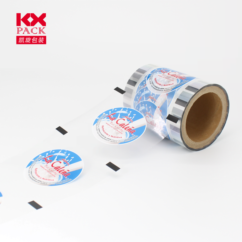 Customized plastic cup sealing film For Bubble Tea Cup