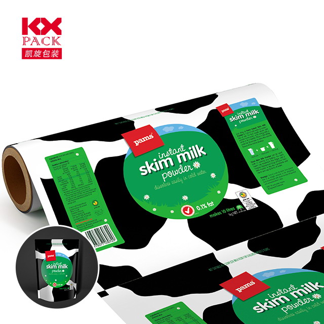 Milk Packaging Film Plastic Film Roll For Mil