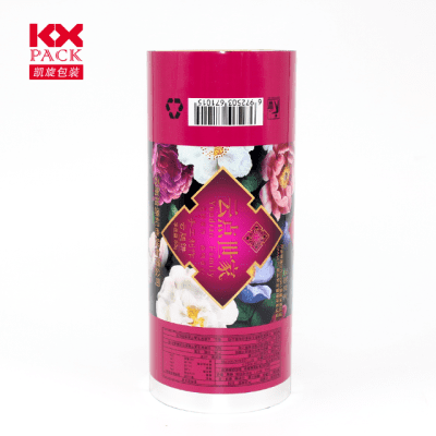 Latest Hot Selling Gravure Printing Pastry Packaging Plastic Film Pancake Packing Roll