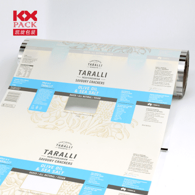 Machine Auto Pack packaging film manufacturers Custom Printed Packing Film Laminated Plastic Food Packaging Film Roll