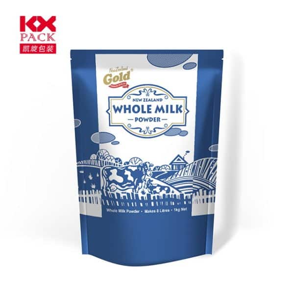Stand up Plastic Packaging Pouch for Milk Powder