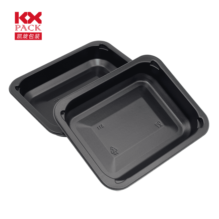 Disposable Food Grade Rectangular Plastic Tra