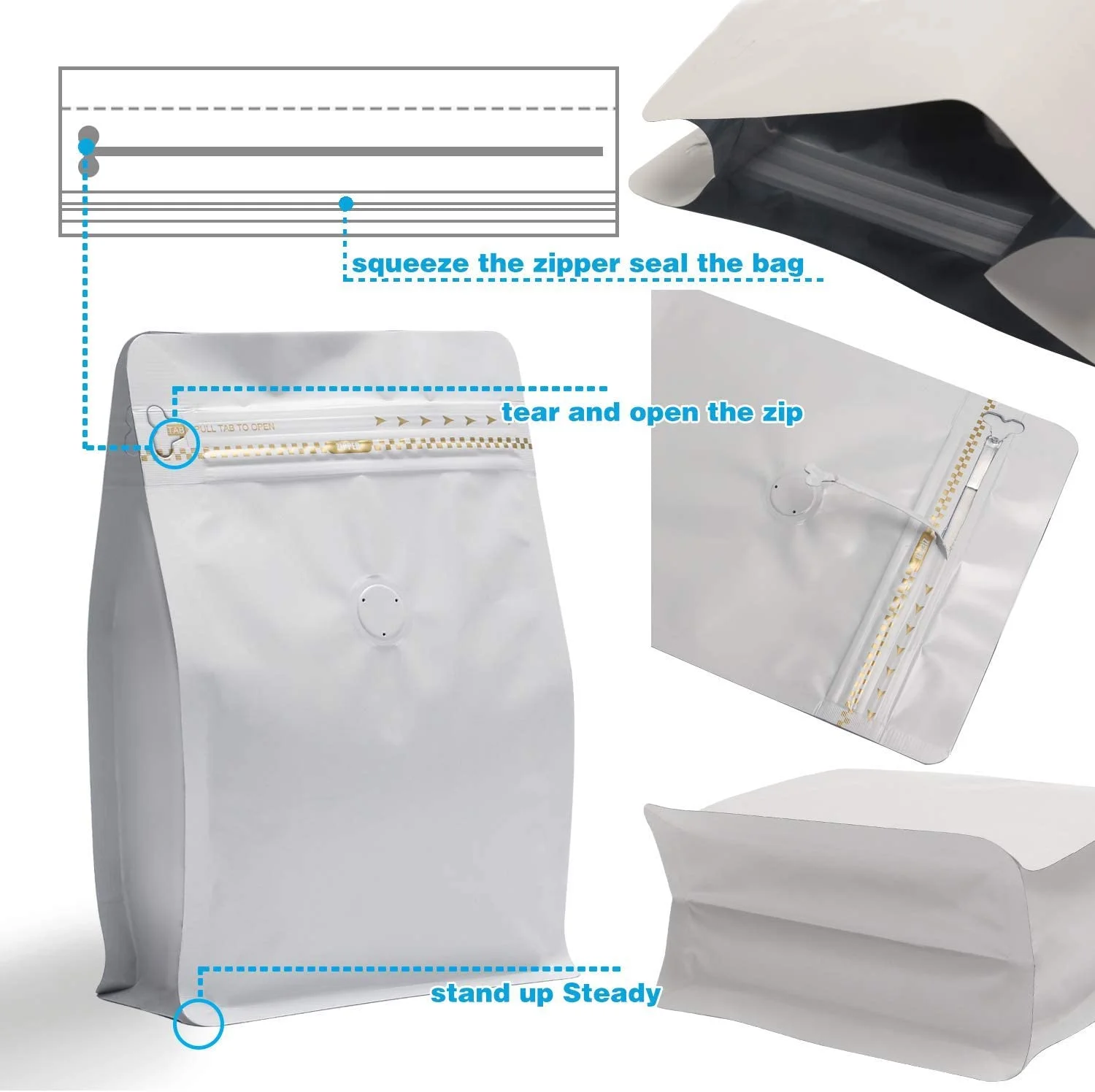 Conas Mála Caife a Roghnú: Ábhar, Séalaithe, agus Cúrsaí Dearaidh - Mála  Pacáistiú tSín \u0026 Monarcha OEM scannán, image size:1500x1496