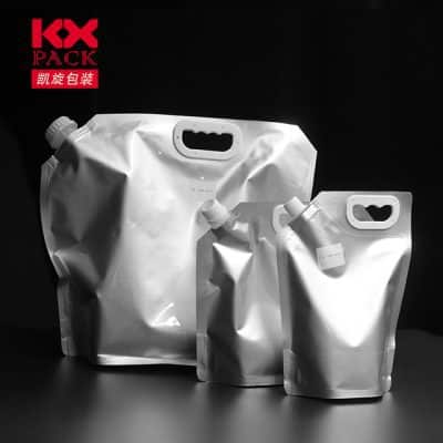 2023 New Arrival Food Packaging Bag Aluminum Foil Stand Up Pouch for Liquids with Spout