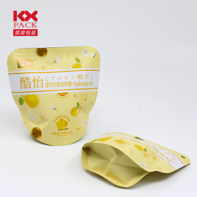热封高品质塑料层压包装袋自立袋供应商用于糖果零食包装