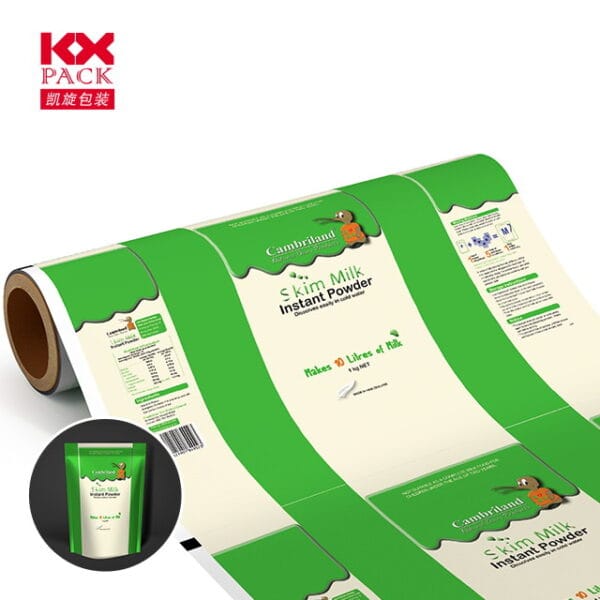 Oziq-ovqat mahsulotlari plyonkasini plyonka Food Packaging Laminated Roll Film1