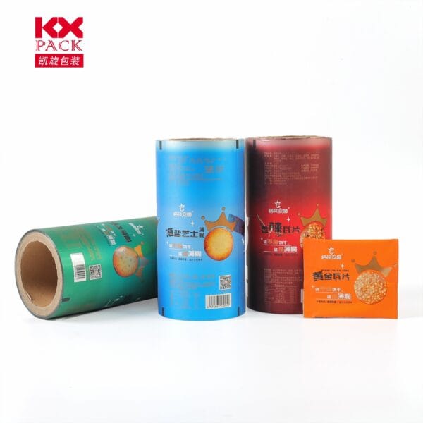 Rrotullat e filmit plastik të shtypur me porosi Custom Printed Plastic Film Rolls