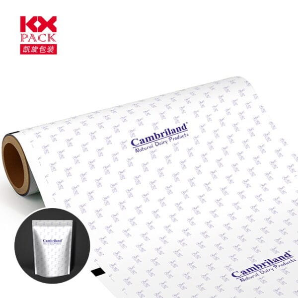 printed milk powder packaging film roll