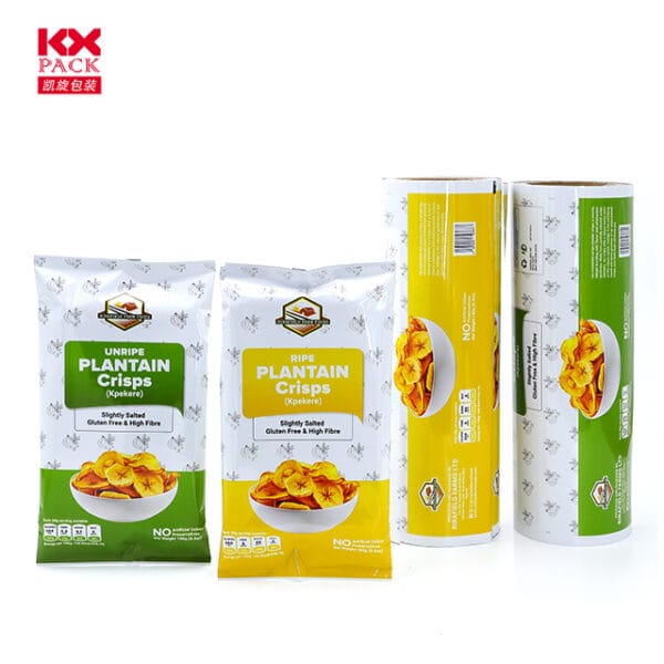 Custom snack packaging film