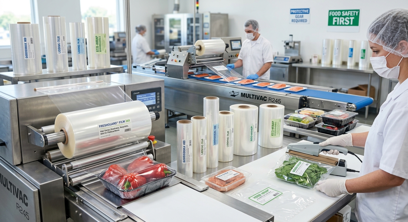 elintarvikkeiden pakkauskalvot food packaging films