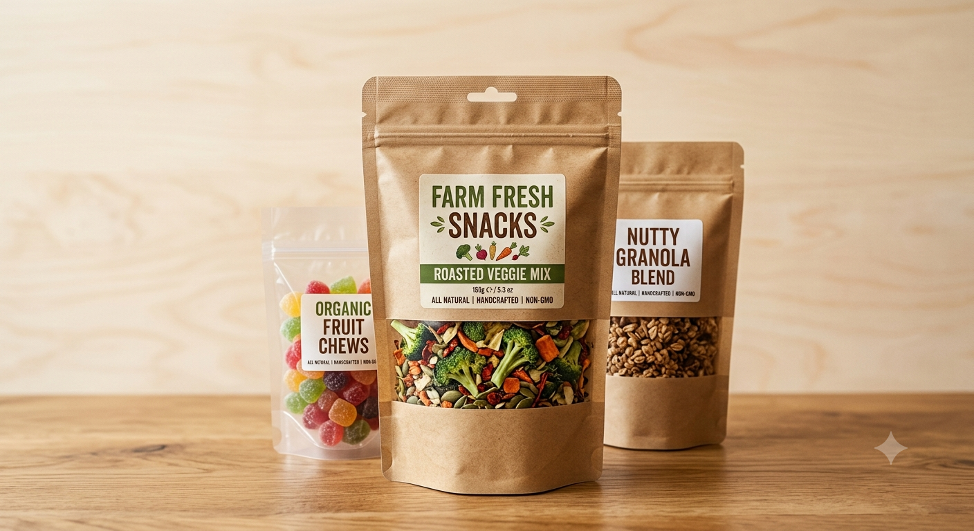 sealed food packaging bags