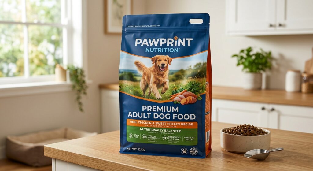 Pet food packaging bags 2 Pet food packaging bags