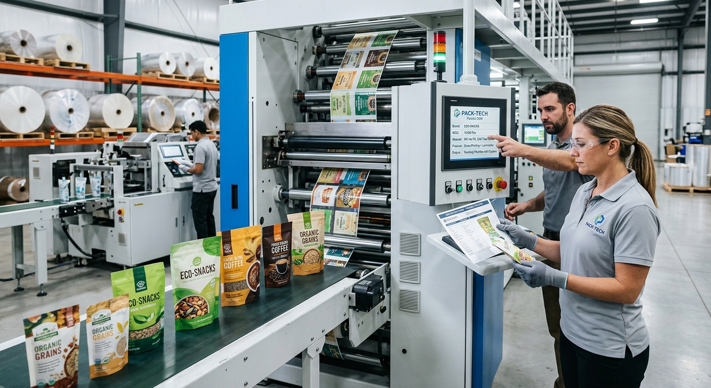 Color Consistency Packaging 1 Flexible Packaging OEM
